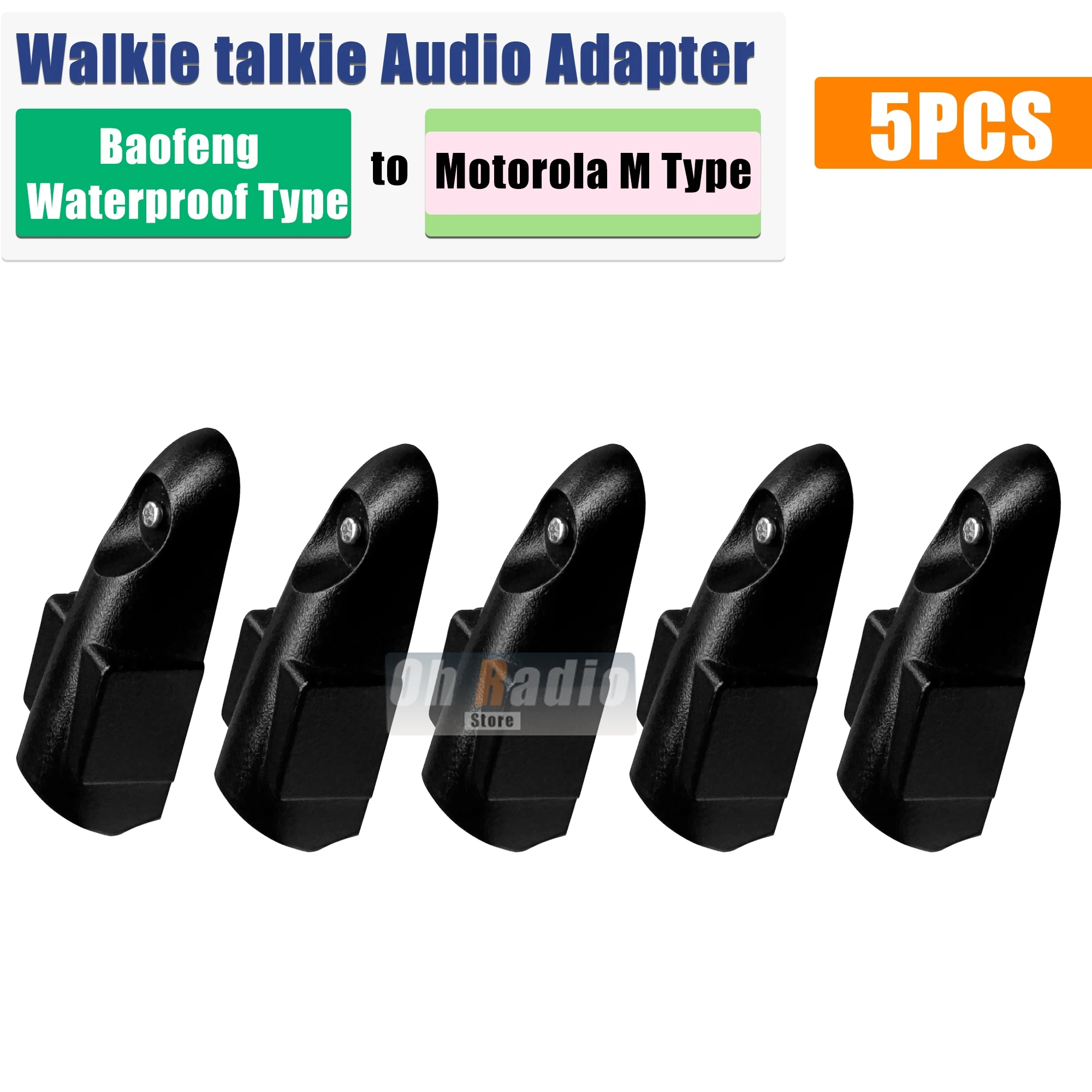 5PCS-Audio Adapter