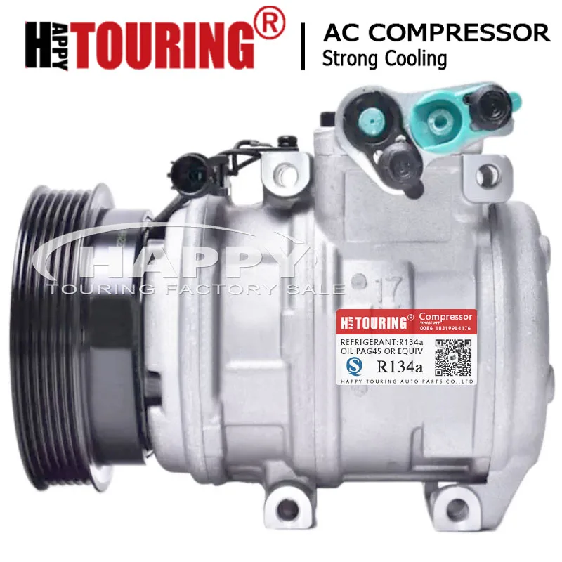 10PA17C Air Conditioning AC compressor for Hyundai GENESIS COUPE KIA BORREGO MOHAVE 97701-2M100 977012M100 97701 2M100