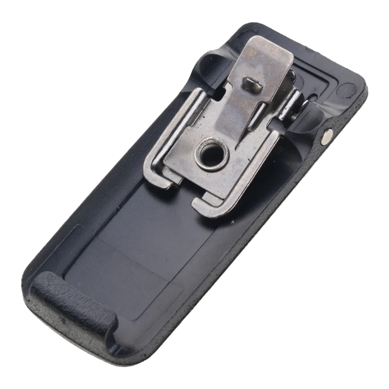 Secure Locking ABS Belt Clip for Two Way Radio Preventing Drop Active Use