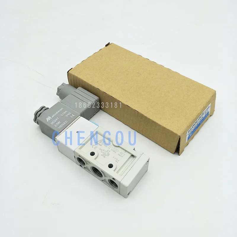 

Mindman Two position five way solenoid valve MVSD MVSC-220/260/300/460-4E1 4E2 DC24V MVSC-220-4E1-AC220V solenoid valve