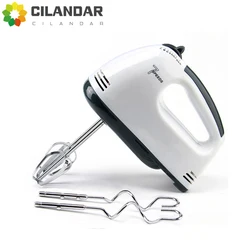 7 speed Household hand-held electric egg beater Mini small household appliance mixer Food Cake Baking Dough Mixer noodle machine