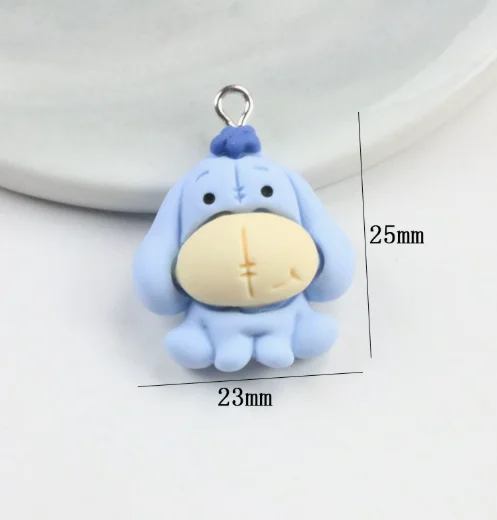 10 pcs Cartoon Resin Charm Pendants Enamel Craft, Perfect for DIY Earrings, Bracelets, Neck Handmade Craft Supplie