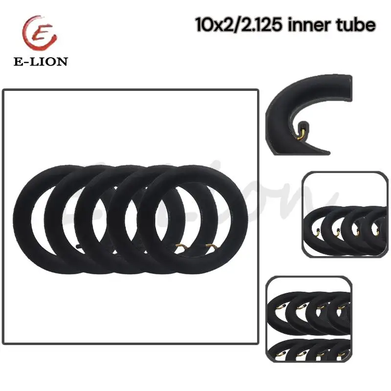 10x2 10x2.125 Camera With 0 Degree For Electric Scooter Balance Bike 10x2/2.125/2.5 Rubber Tire Pneumatic 10 Inch Inner Tube