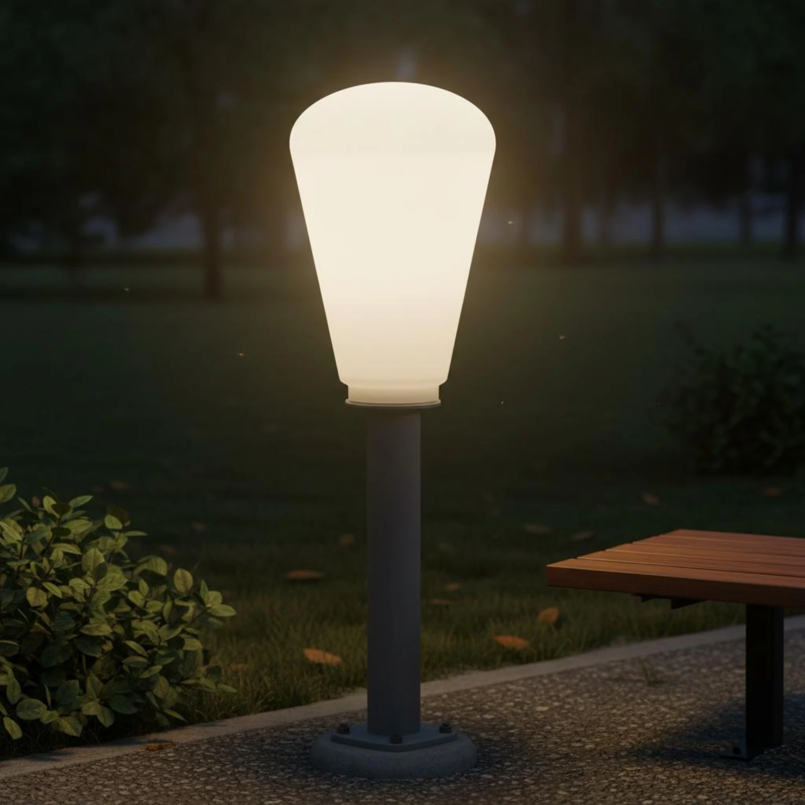 Acrylic Lamp Shade Waterproof Street Luminaire Cover U-Shaped Shaped Luminaire Shade Long-Lasting Lampshade for Outdoor
