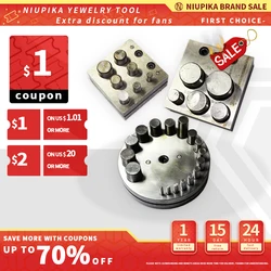 Five Hole Metal Foil Hole Punch Jewelry Making Tool Punch Chisel