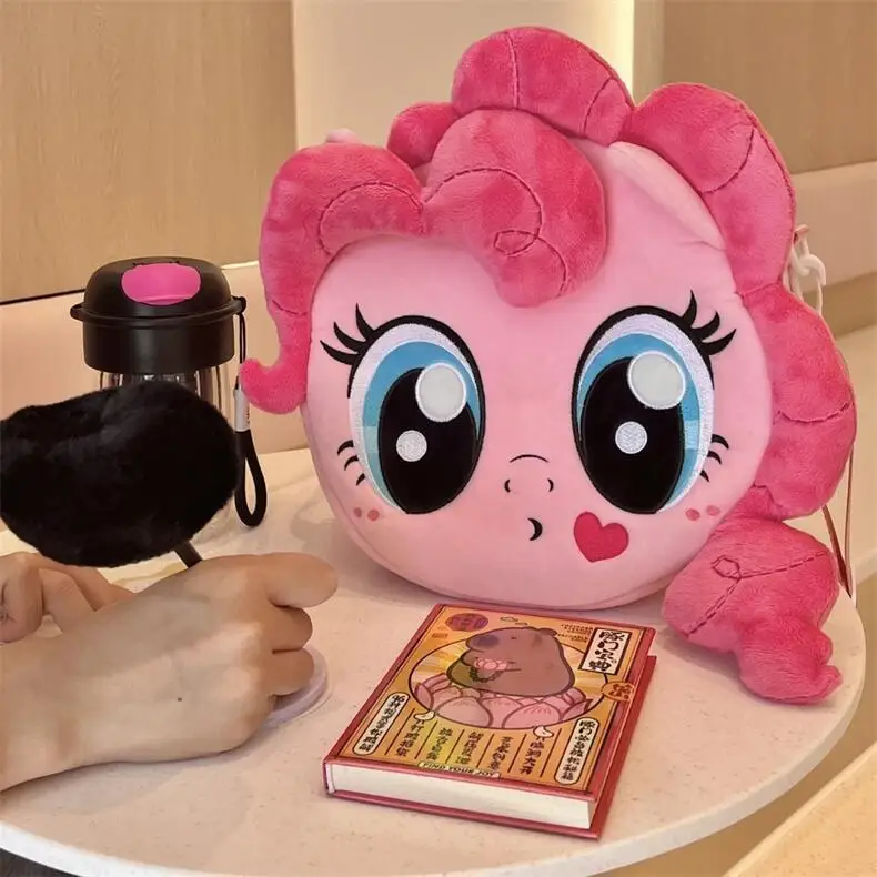 Kawaii My Little Pony peluche Bag Cute Anime Friendship Is Magic Doll borsa a tracolla borsa di immagazzinaggio di grande capacità regalo di compleanno per ragazza