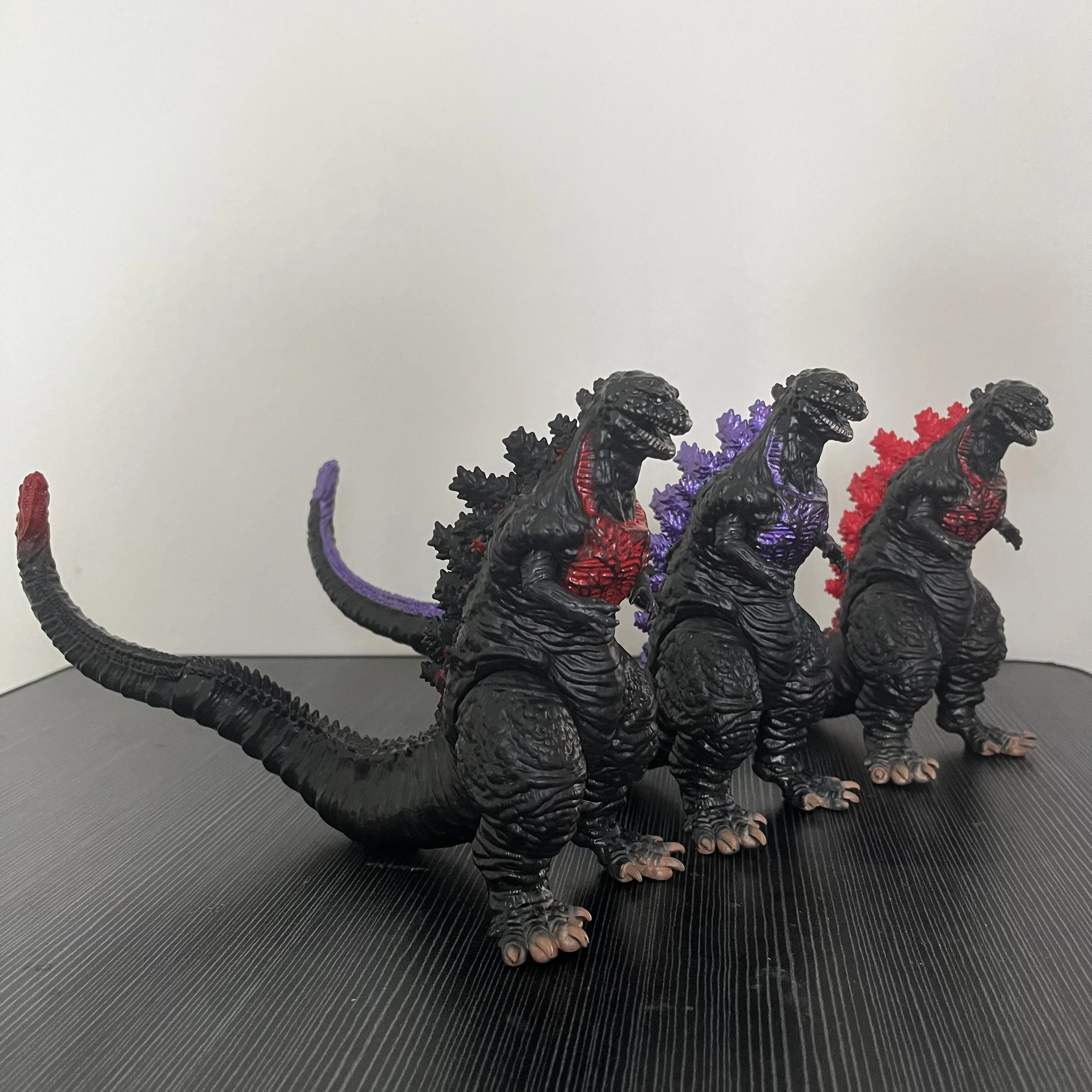 Godzilla Moive Action Figure Shin Godzilla Red Lotus Model 17cm 3 Colors Monster Soft Glue Dinosaur Kids Toys Movable Doll Gifts