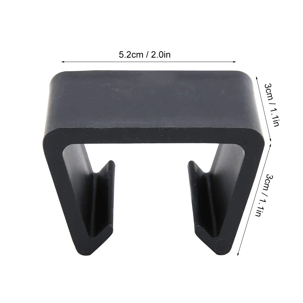 10 Pcs Sofa Connection Clips Sectional Fasteners Wicker Alignment Clamps Plastic Outdoor Furniture Parts Rattan Chair Couch