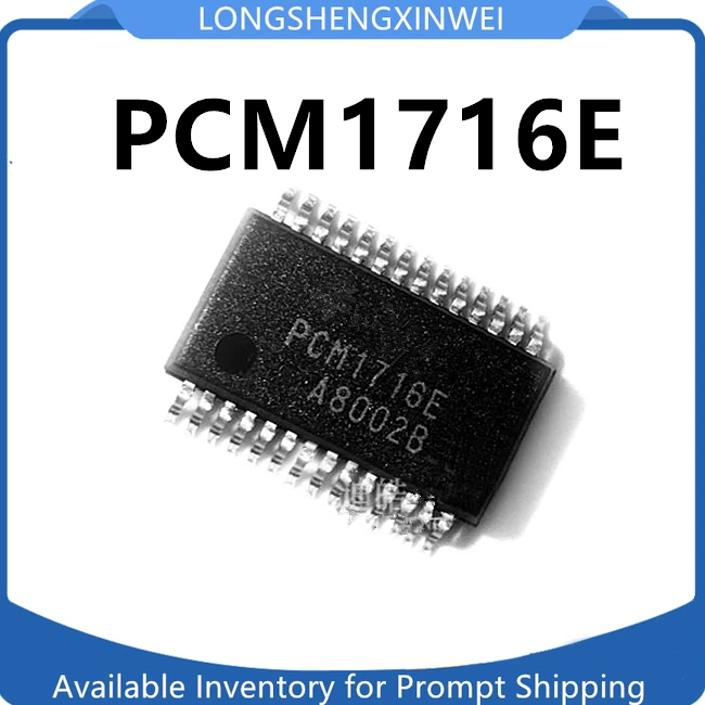 1PCS Original PCM1716E PCM1716 SSOP-28 New Stereo Audio Digital Analog Converter