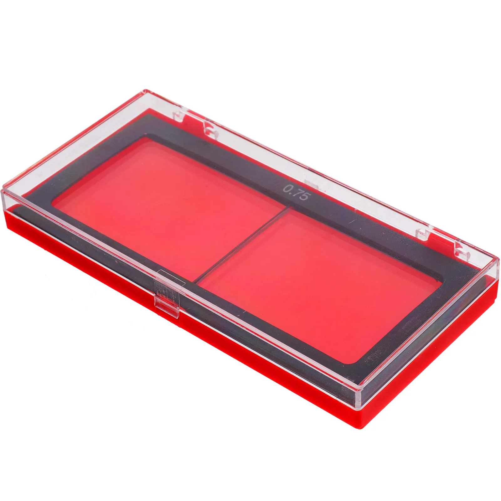 1Pair Clear 0.75x Magnifying Welding Lens for Replacement Uv Protection Anti-Glare Black Glass ABS Lens for Arc Plasma