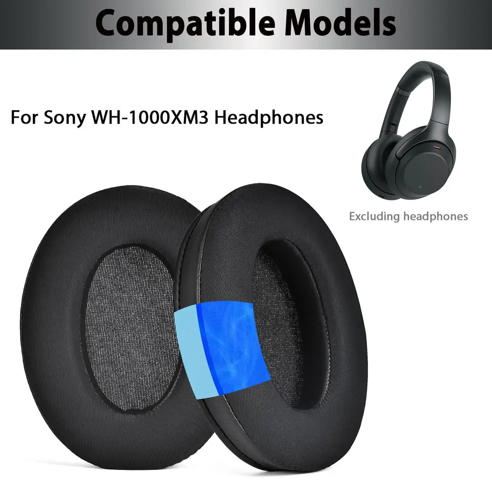 Sony WH-1000XM3 (WH1000XM3) ノイズキャンセリングヘッドフォン用冷却