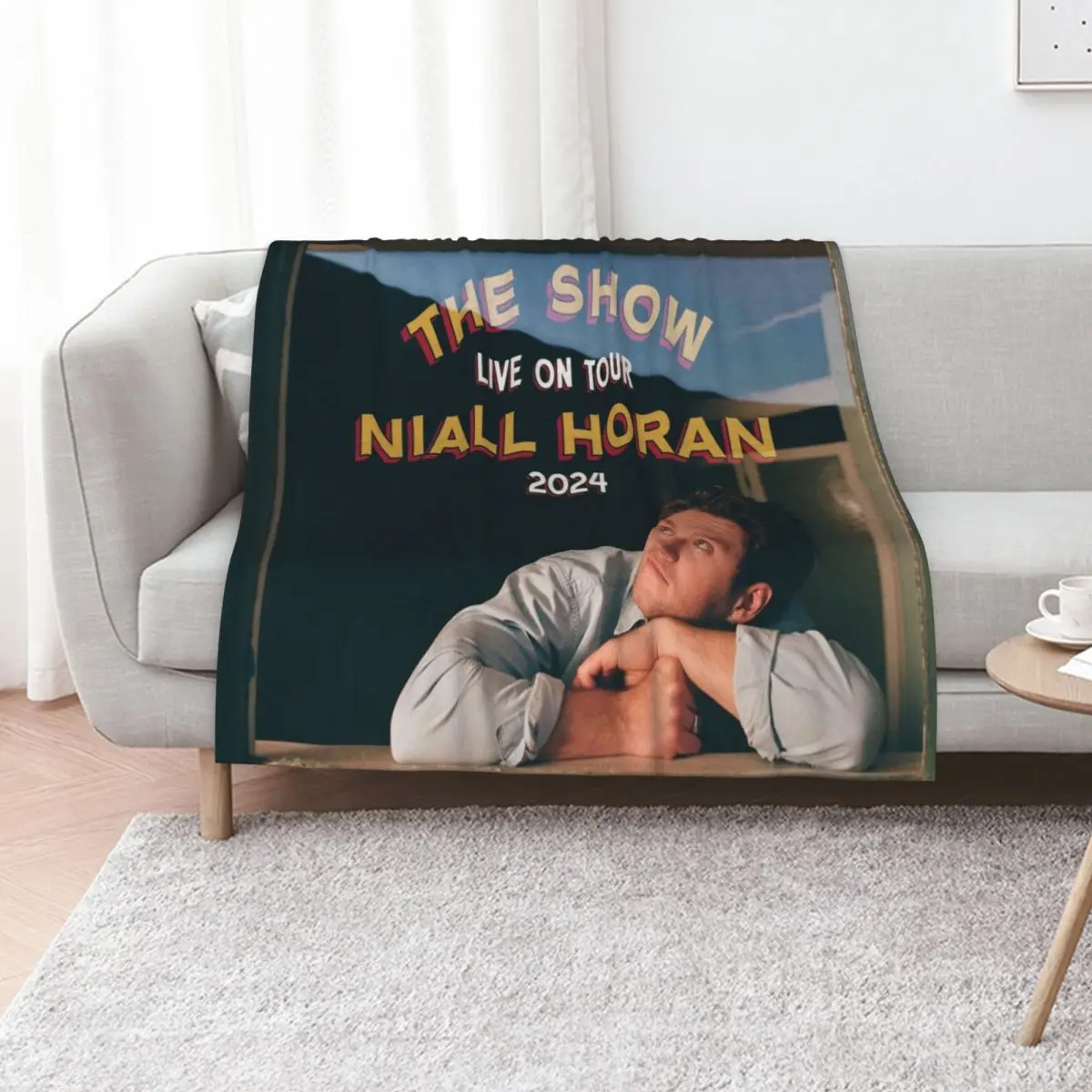 Naunl Niall heartbreak North American Tour 2021 Throw Blanket Plaid on the sofa Furry Decorative Beds For Sofa Thin Blankets