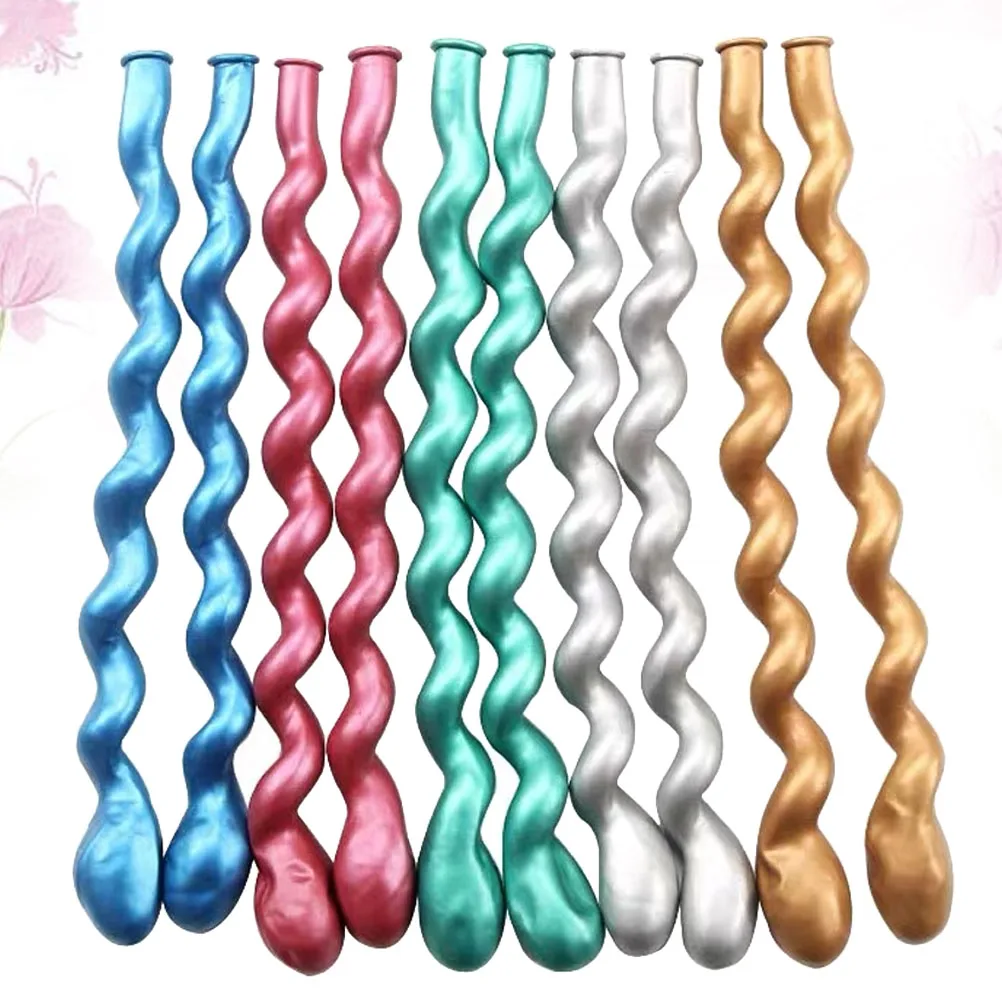 

50pcs Latex Creative Fun Party Party Decorations For Long Spiral Balloons Long Balloons