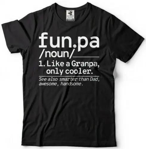 Mens Funpa Definition Tshirt Funny Gifts For Grandfather Grandpa Gifts T-shirt