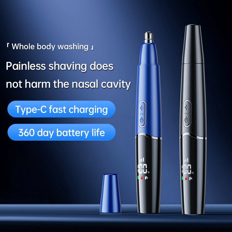 الأصلي الكل في 1 قابلة للشحن الأنف الأذن الشعر المتقلب للرجال أدوات للعناية الشخصية الكهربائية الحاجب أداة تهذيب اللحية الأنف والأذنين المتقلب