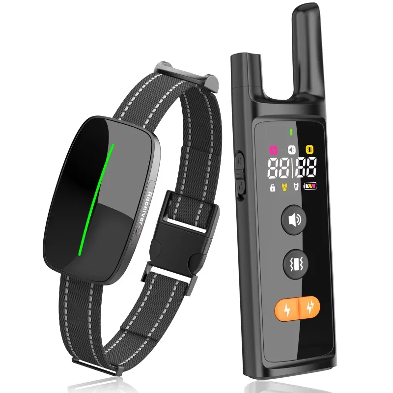 collier-de-dressage-pour-chien-anti-aboiement-a-choc-electrique-etanche-rechargeable-avec-ecran-couleur-en-plastique-et-telecommande-wifi-pour-toutes-les-races-de-chiens