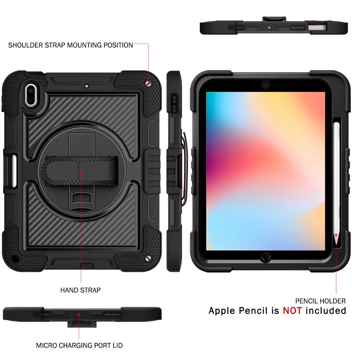 For iPad 10.2inch 7th 8th 9th Gen A2197 A2198 A2200 A2270 A2428 A2429 A2430 A2602 A2603 A2604 A2605 Tablet case  funda ipad