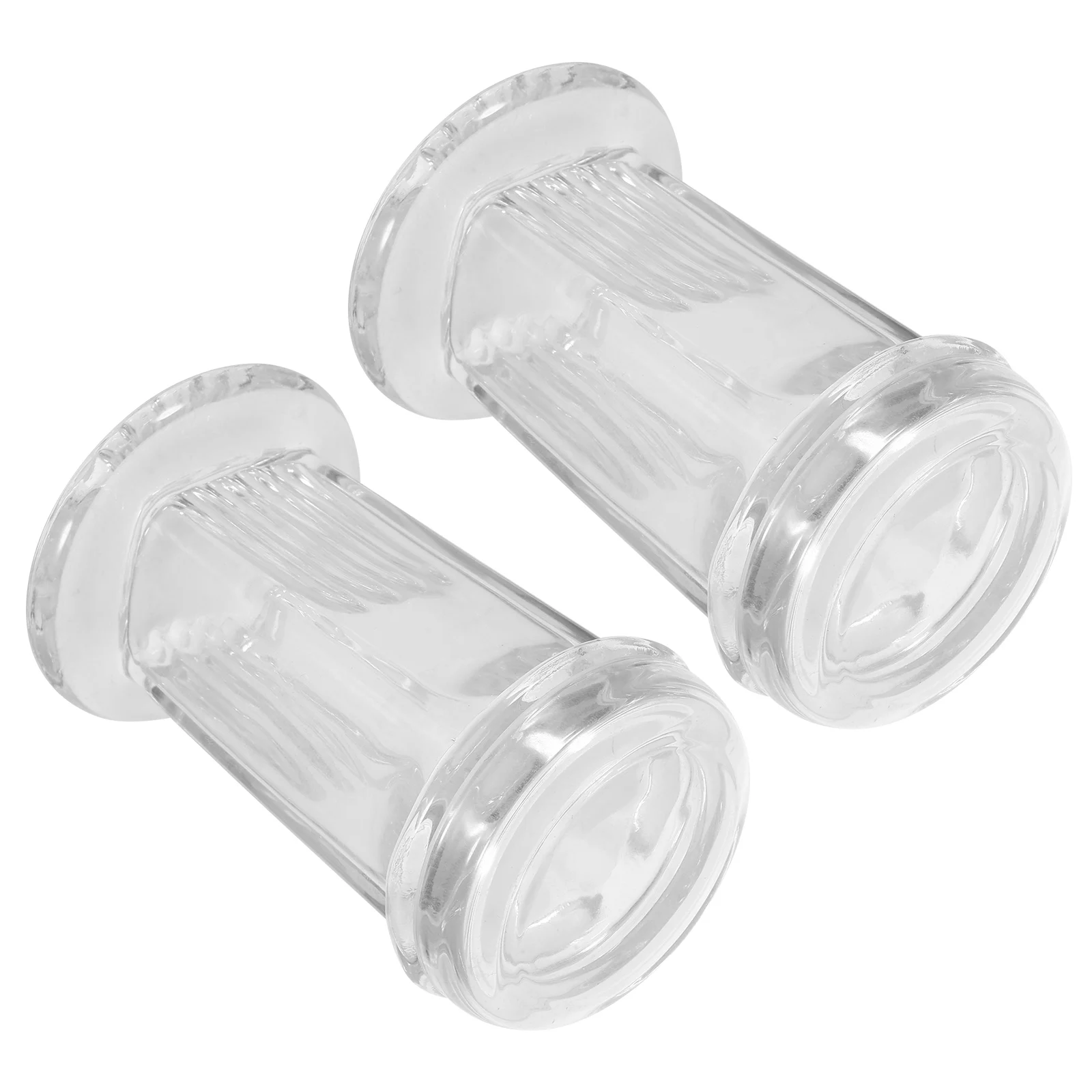 

2 Pcs Dyeing Vat Clear Staining Jar Glass with Lid Microscope Coplin Canisters Slide Horizontal
