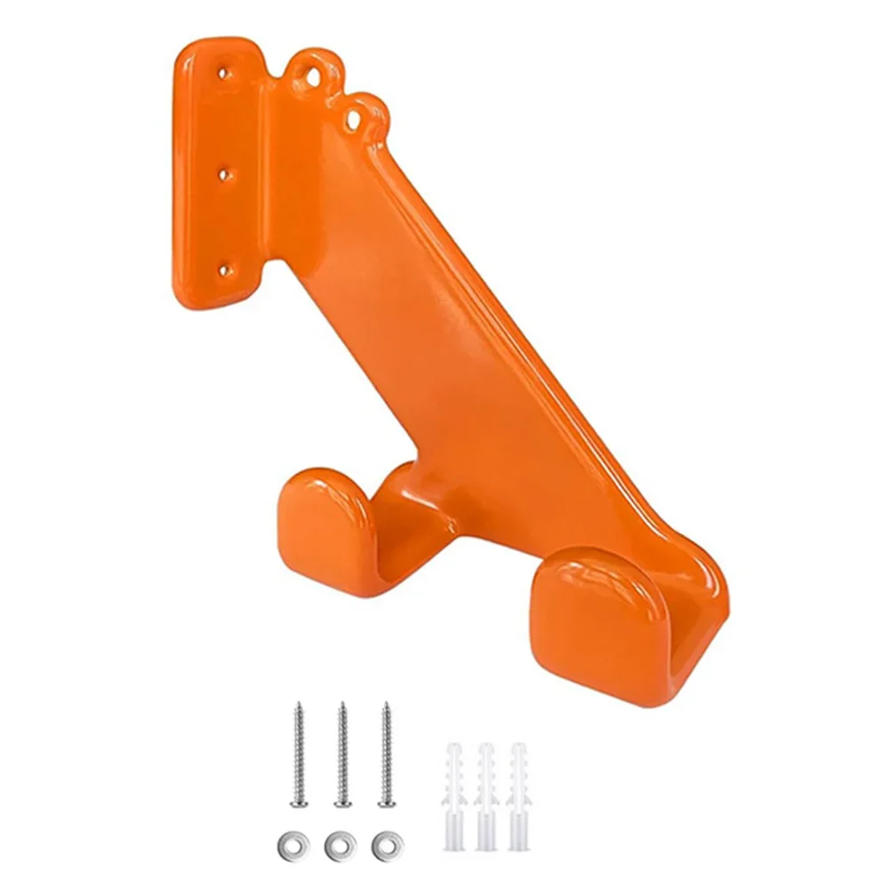 Heavy-duty Steel Chainsaw Hanger Horizontal Or Vertical Hanging Protective Rubber Coating Adjustable Chainsaw Hook Rack