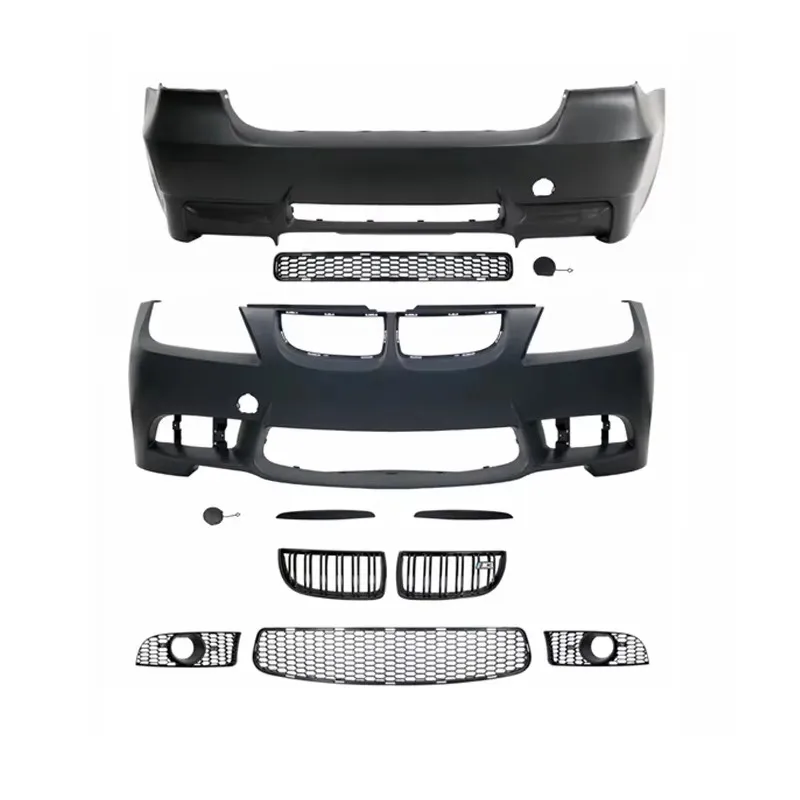 

S 3 Series E90 Modified M3 Front Bumper with Grill S Body Kit Car Bumper 2005 2006 2007 2008
