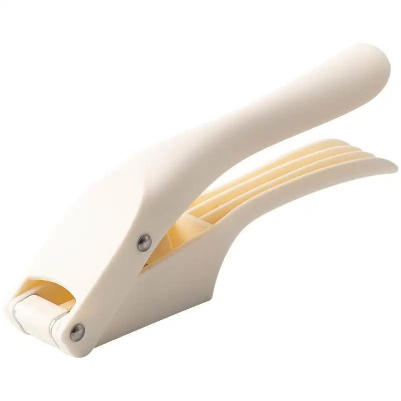 2-in-1 Multifunctional Garlic Press for Pressing Mash Garlic and Sliced Garlic Vegetable Squeezer for Home Cooking Masher Tool