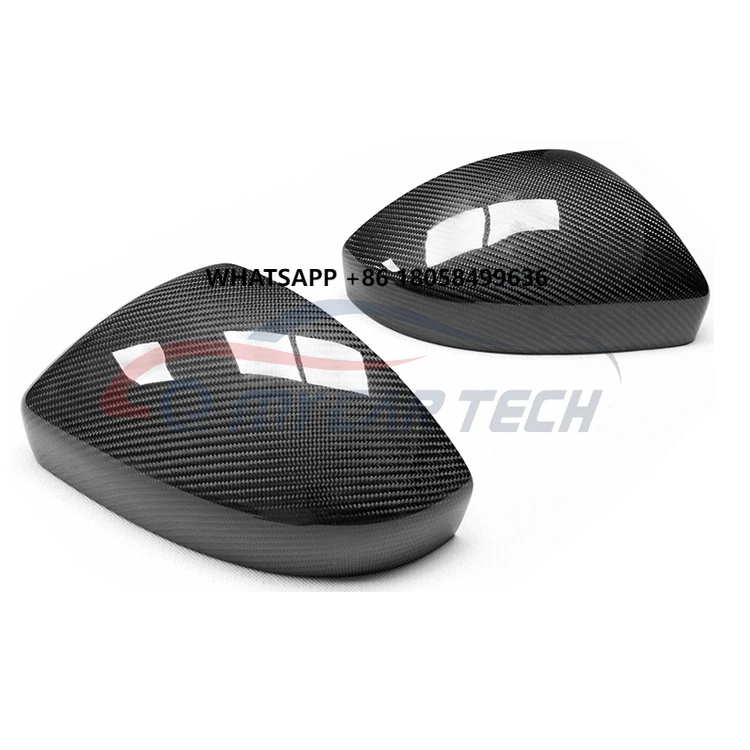 

For Jaguar F-pace E-pace Carbon Fiber Rear View Mirror Cover Replacement Bodykit