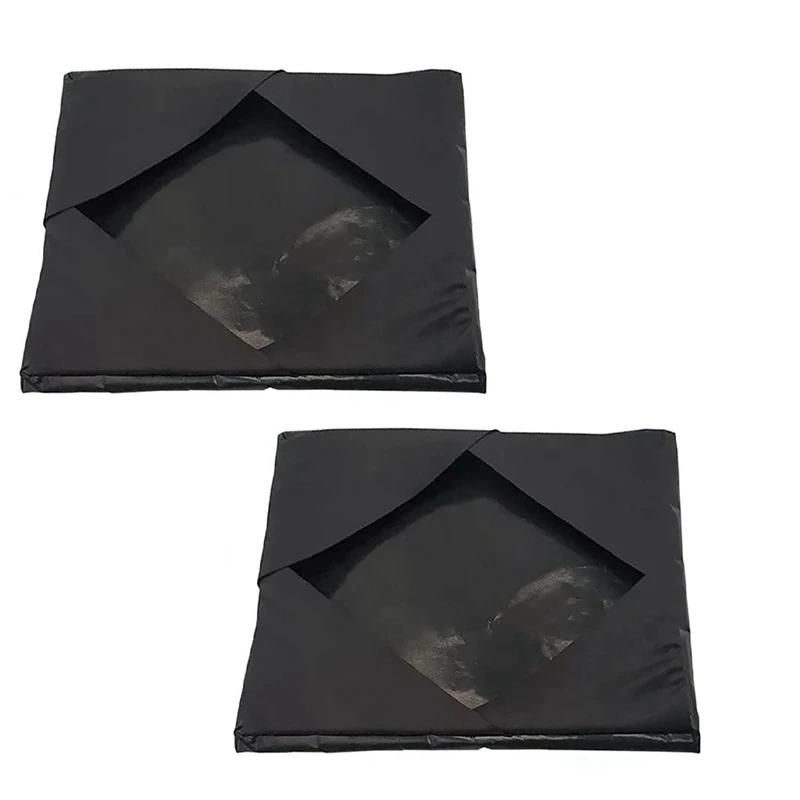 Heat Press Platen Wrap Cover, Heat Press Heating Plate Protective Cover High Temperature Anti-Stick (2Pcs 15In X15In)