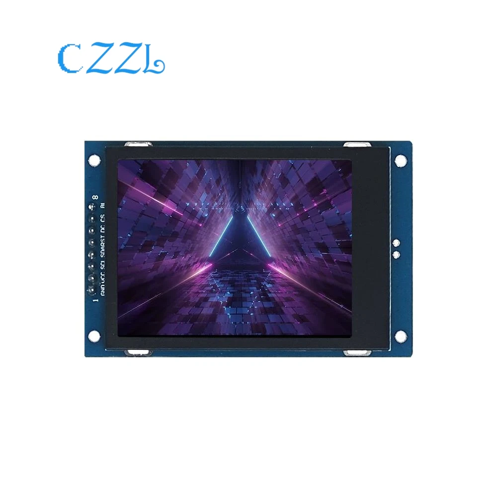 Módulo de exibição LCD IPS de 2,4 polegadas 240x320 interface SPI driver ST7789V colorido