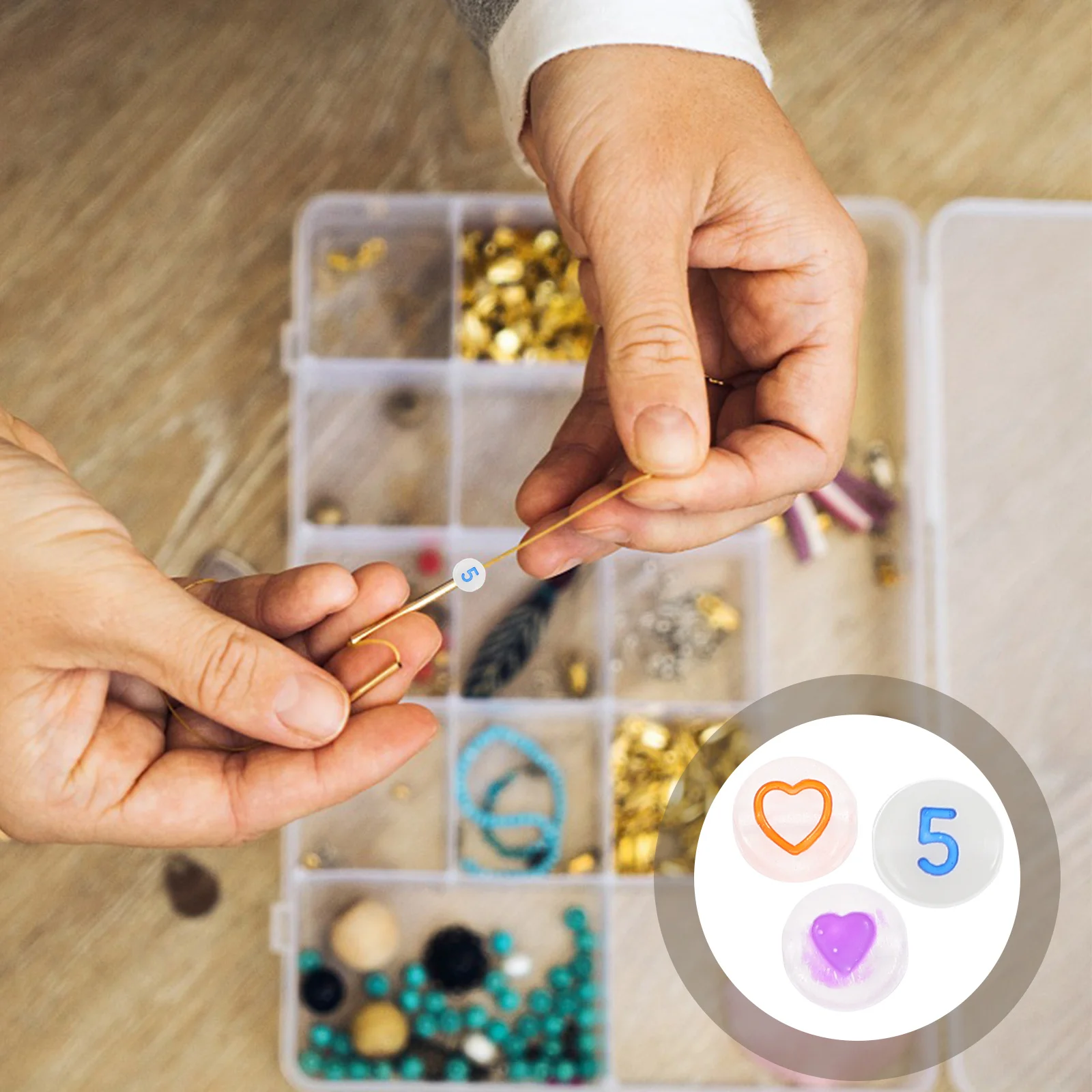 

300 шт. светящиеся для аксессуаров, изготовление ювелирных изделий своими руками, светящиеся в темноте бусины-разделители, бусины для рукоделия, аксессуары для рукоделия