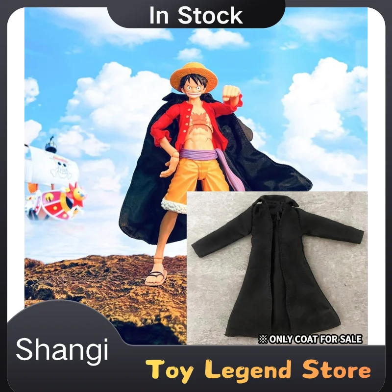 В наличии: Тканевая черная накидка/плащ Шанги Монки Д. Луффи для SHF One Piece Four Emperors, черный наряд, аксессуар, подарок, игрушка