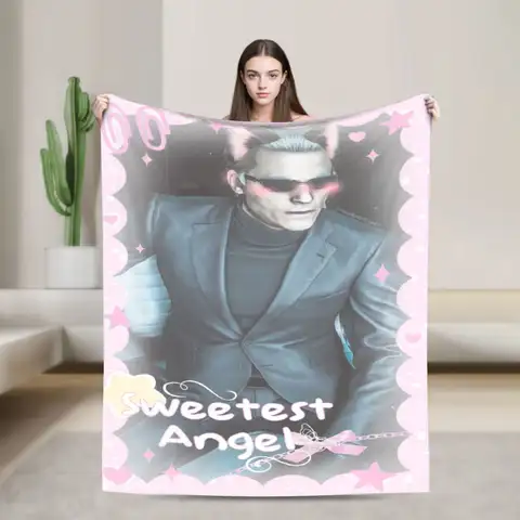 Albert Wesker  Throw Blanket for Couch  Soft Fuzzy Plush Blanket 50x60 Inch Multiple Sizes Bedspreads for All Seasons