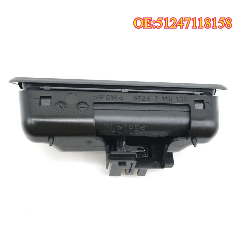 

High quality new for 51247118158 Boot Trunk Tailgate Handle Release Switch For BMW 335i 2007-2012