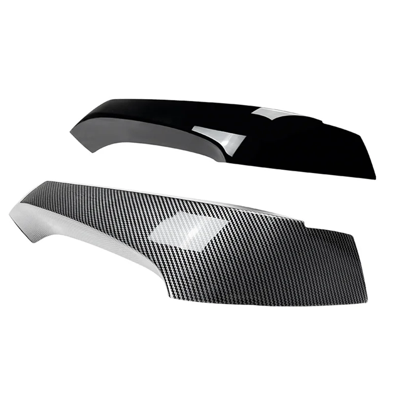 For BMW X3 F25 X4 F26 M Sport 2014-2017 Front Bumper Lip Angle Diffuser Splitter Spoiler Protector Carbon Fiber Pattern