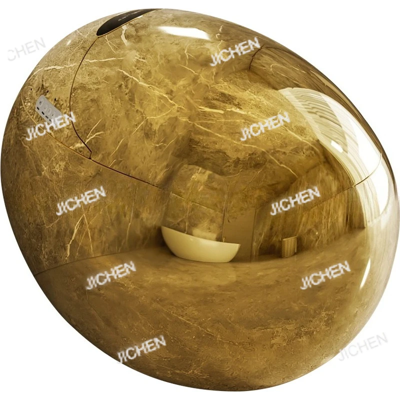 

Smart Toilet, Local Tyrant Golden Toilet, Villa Hotel Clubhouse Personalized Egg-shaped Smart Toilet