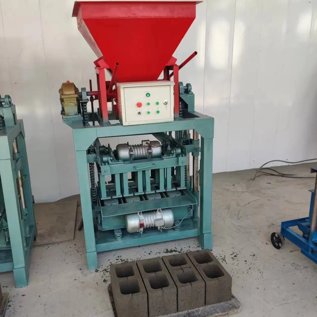 Automatic clay soil interlocking brick making machine press ecological bricks compressed earth blocks machines