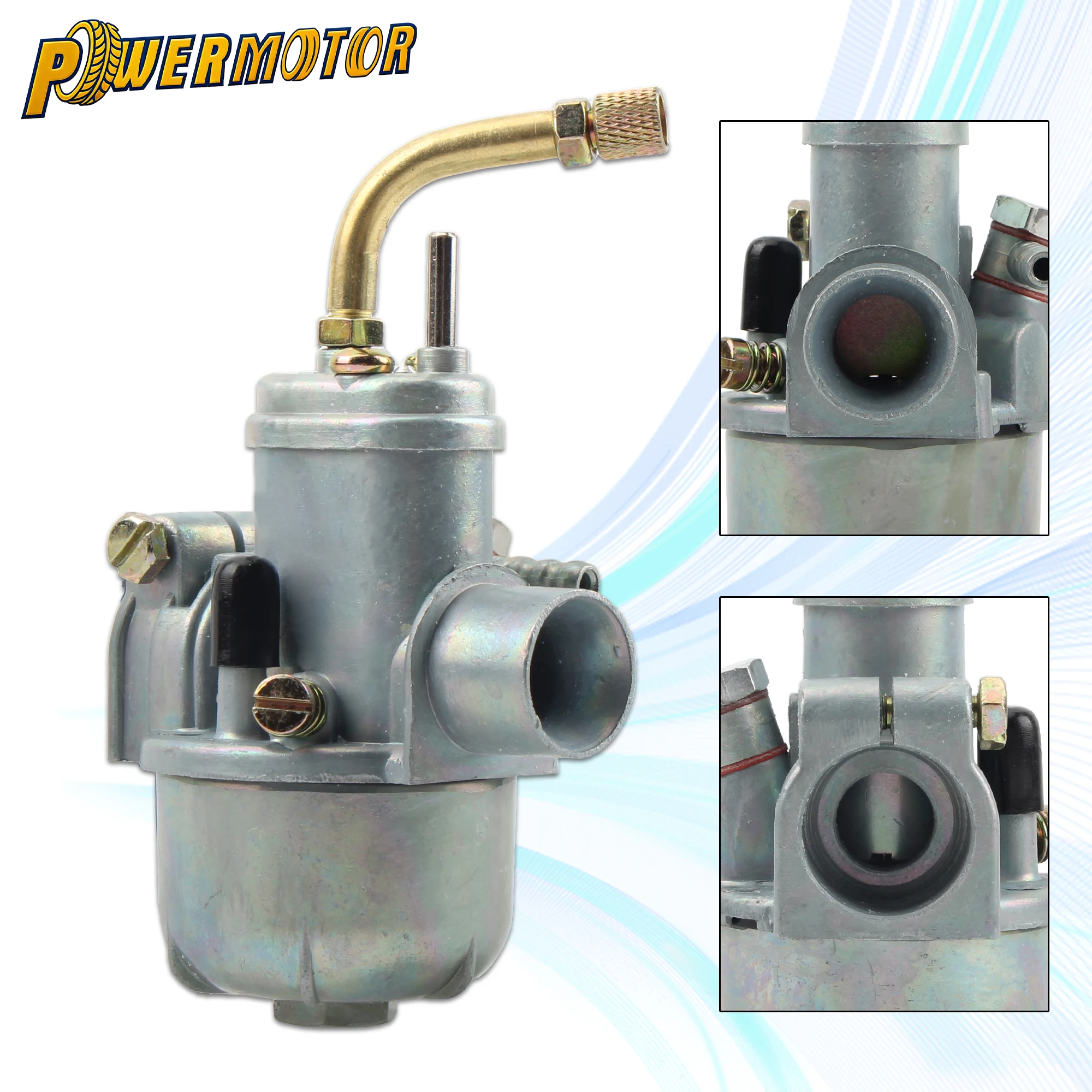 

12mm 15mm 17mm Carburetor For Puch Maxi Bing Motorcycle Carburetor Parts 50cc Mini Motocross Pitbike Scooter Moped Accessories