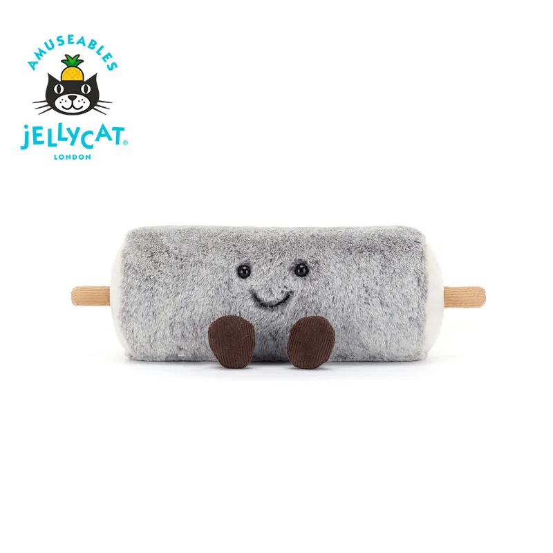 

Оригинальная мягкая игрушка Jellycat Amuseables Goat Cheese из Великобритании, очень мягкая, милая, креативная плюшевая кукла, успокаивающий подарок для детей