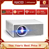 2024 Alincoo New 1080P E700 Pro Full HD Projector 4k 28000 Lumens Beam Projectors 5G WIFI Android Movie Home Theater Cinema