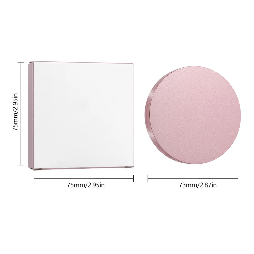 8color Private Label Highlighter Custom Logo Round Compact Single-Shade Highlight Powder Fine Shimmer Pearlescent Natural Makeup