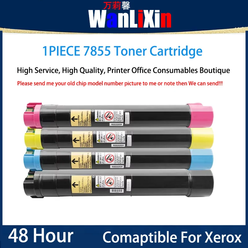 

1piece 7855 Toner Cartridge With chip Compatible For Xerox C3370 3375 7556 C5575 7835 2270 7845 Printer