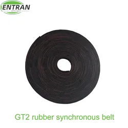2GT 2MGT Open Synchronous Timing Belt GT2 Width 3mm 6mm 9mm 10mm 15mm Rubber 2GT-3/2GT-6/2GT-9/2GT-15 3D Printer Belts