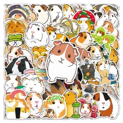 10/30/50pcs Cute Animals Kawaii Guinea Pig Stickers for Kids Cartoon Decals DIY Phone Laptop Stationery Waterproof Sticker Toys