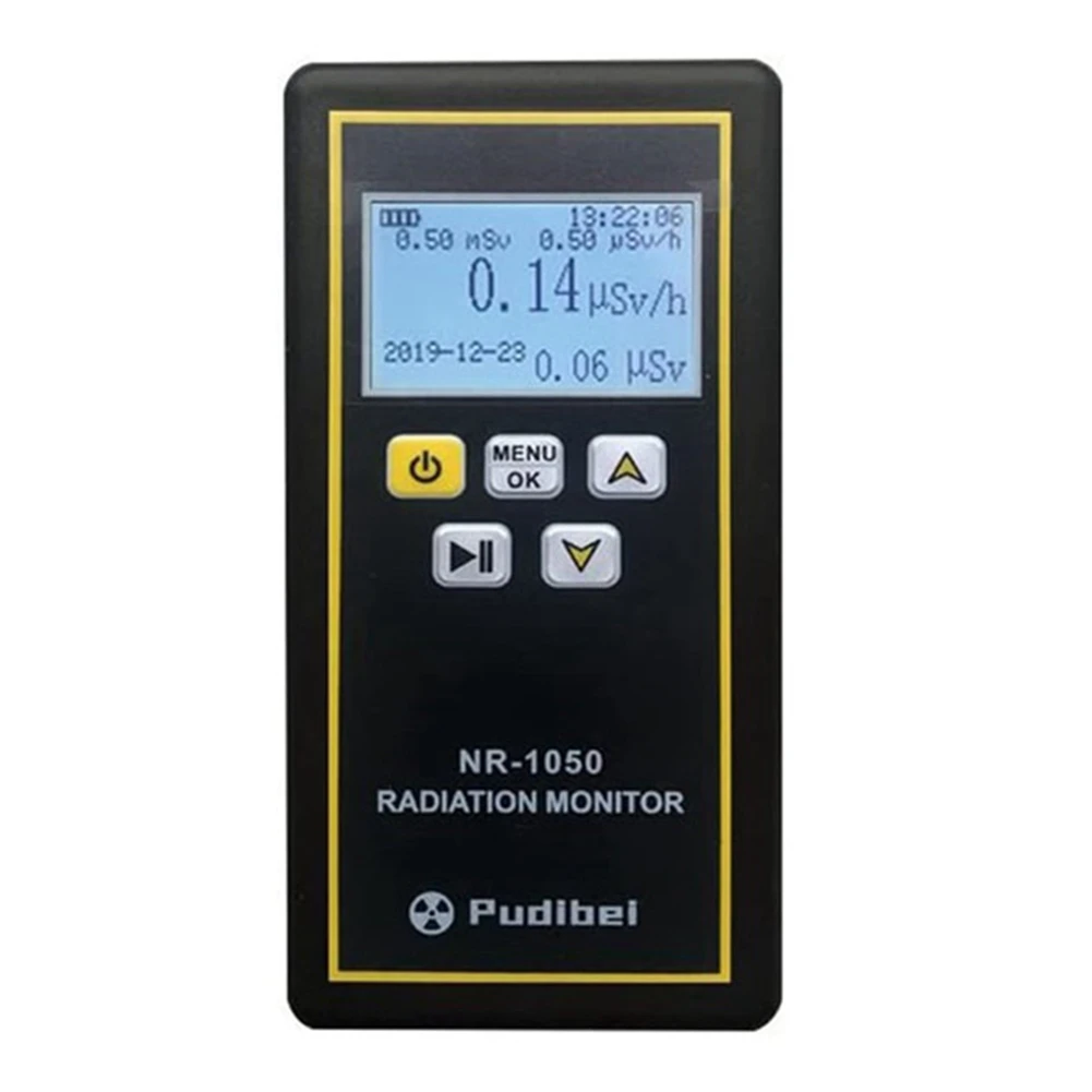 

New Pudibei NR-1050 Handheld Nuclear Radiation Detector LCD Display Household Radioactive Tester