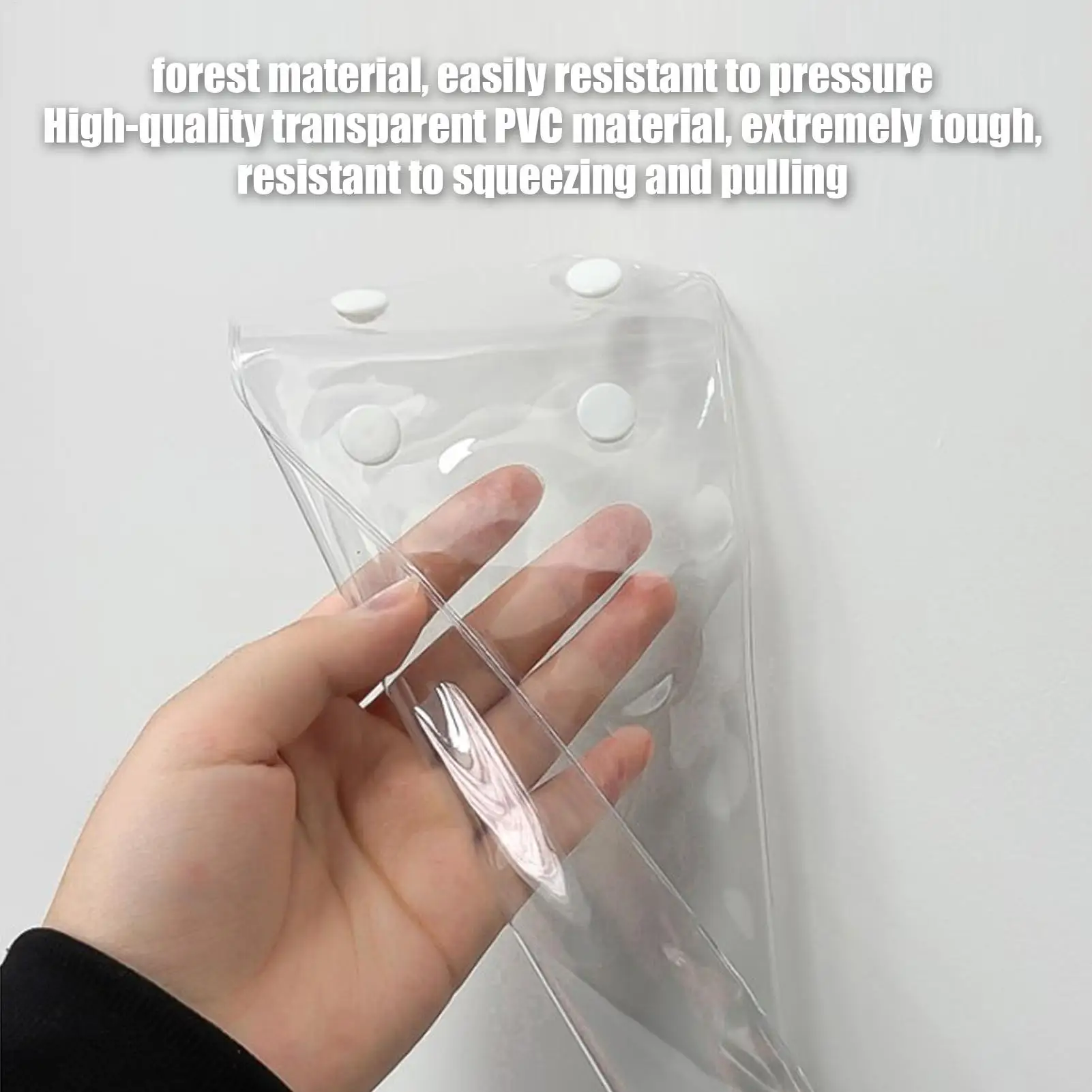 Clear Handlebar Cell Phone Bag Rainproof Sealed Touchscreen Smart Phone Handlebar Bag for Motorcycle Bicycle Navigation Calls view 5