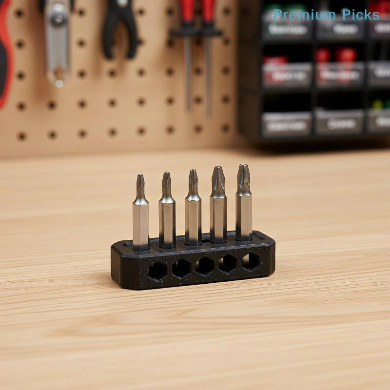 Power Tools Storage - portable5/10PCS Magnetische Boorhouder Schokbestendige Draagbare Booropslagkoffer