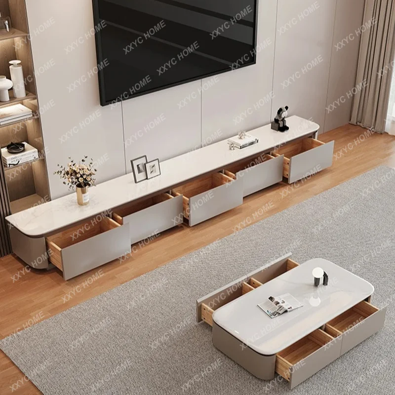 XXmodern events Minimalist tv table Relaxing salon furniture accent nordic tv stands home luxury living room  long
