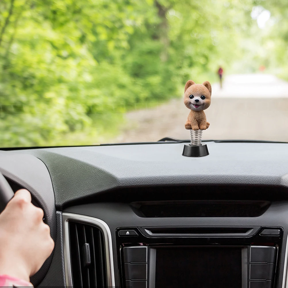 12 قطعة قاعدة القط تهز الرأس لملحقات لوحة قيادة السيارة صياغة لاصق تهز رئيس قاعدة الربيع الربيع