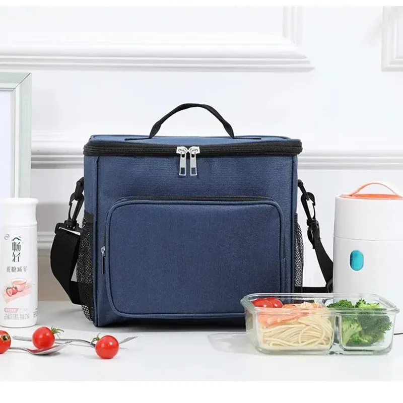 Insulated Lunch Bag Large Lunch Bags For Women Men Reusable Lunch Bag With Adjustable Shoulder Strap