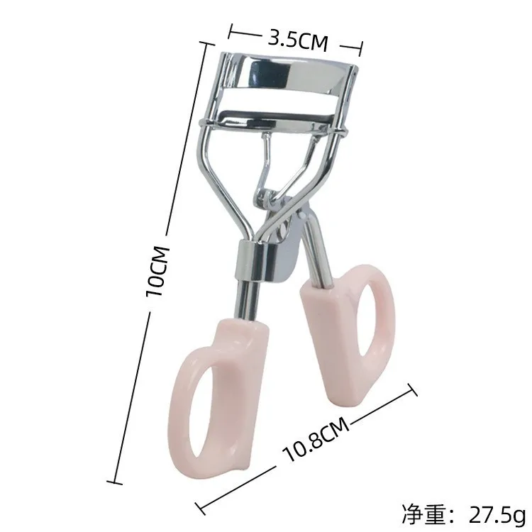 Weitwinkel-Sonnenblumen-Wimpernzange für Anfänger, tragbares Ein-Klick-Werkzeug mit natürlicher Lockeffekt, inklusive 2 Ersatzpads