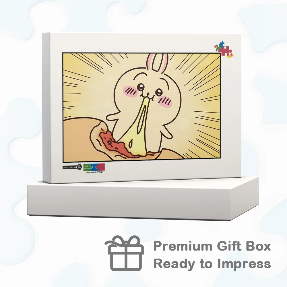 Sanrio Usagi Kawaii Jigsaw Puzzles MINISO Sanrio Series Games and Puzzles Japanese Style Cartoon Anime Adult Paper Jigsaw Puzzle